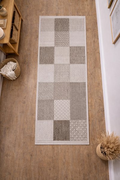 Merinos Halı Merinos Rs Sisal 79269-071 Özel Kesme Halı Kahverengi