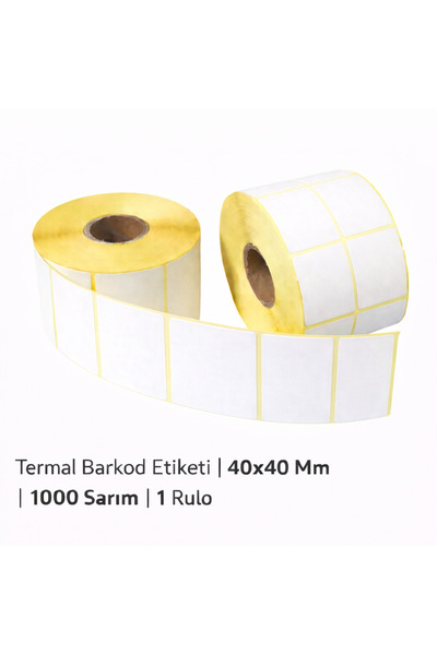 Blue Label Termalno Barcode Label | 40k40mm | 1000 rolne | 1 rola