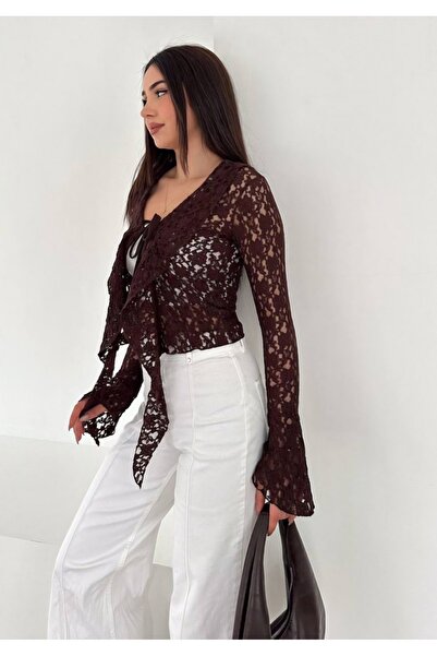 Noa&Noa Lace Detailed Blouse