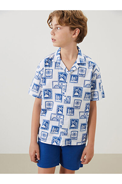 LC Waikiki منتجات فريزن ستور التي لا مثيل لها - قميص مطرز للأولاد