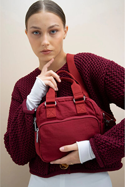 Matthew Cox Crinkle Fabric Crossbody Bag Byn2335