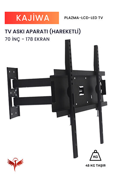 KAJİWA 70 İNÇ ASKI APARATI HAREKETLİ (178 EKRAN) Tüm Marka ve modellerle uyum...