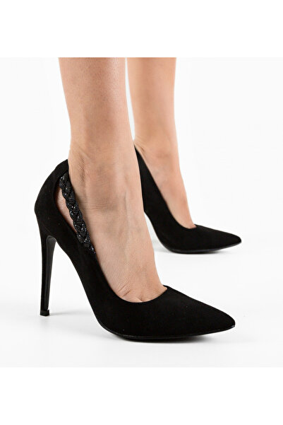 BENOTTİ Women's Peeta Black Heels Size: 37