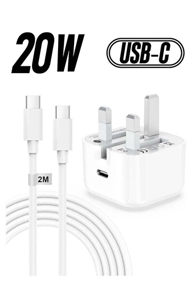 Shopi شاحن سريع 20 واط من نوع C-C، متوافق مع أجهزة iPhone 15 و15 Pro و15 Pro ...