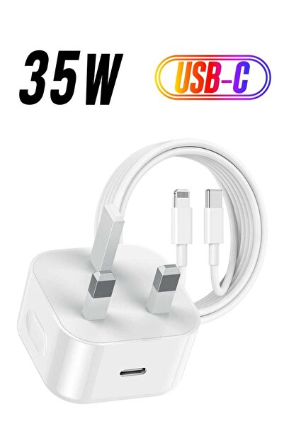 Shopi محول طاقة ثنائي المنافذ USB من النوع C بقدرة 35 واط للشحن السريع - محول...