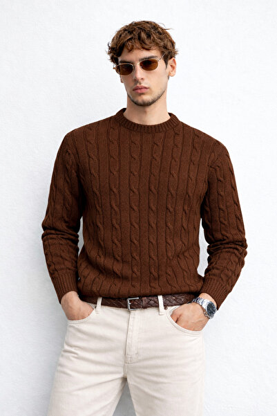 inpool Crew Neck, Hair Knit, Regular, Comfortable Fit, Winter, Knitwear Knitt...