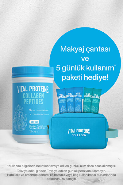 Vital Proteins Collagen Peptides Çantalı Deneme Seti Hediye