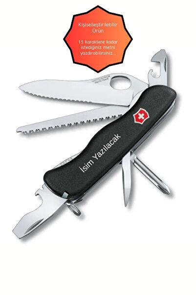 Victorinox Trailmaster 0.8463.MW3 Tek Elle Açılır Çakı – Kişiye Özel İsim Yazılı