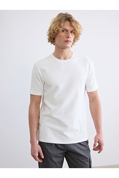 LC Waikiki Ανδρικό T-shirt με Λαιμό Crew