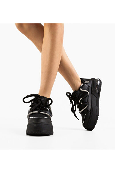 BENOTTİ Cationi Black Women's Sneakers Size 35