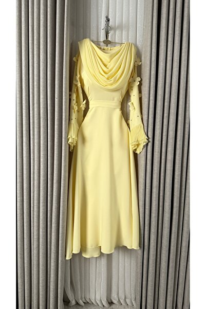 To Be Confusing lemon dress