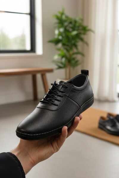 enoch Genuine Leather Lightweight and Flexible City Shoes Suitable for Daily Use