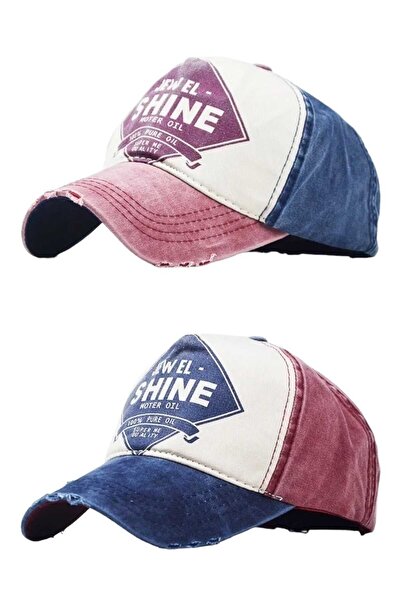 Mood Agenda Unisex Distressed Jewel Shine Adjustable Baseball Cap Hat Basebal...