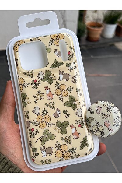 EDELFU iPhone 17 PRO MAX uyumlu - Popsocketli Kapak Yumuşak Darbeye Dayanıklı...