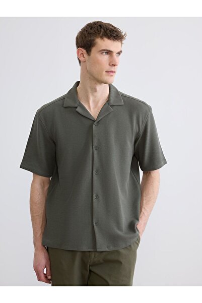 LC Waikiki Regular Fit Resort Collar Men's Shirt