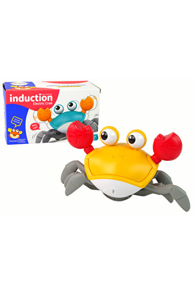 Three top online Интерактивен звук „Движещ се рак“ в оранжево