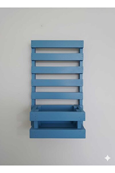 Marmara Raf Sistemleri Çok Amaçlı Dekoratif Ahşap Duvar Saksılığı - Balkon Ba...