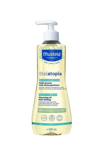 Mustela Stelatopia Baby Cleansing Oil - 500ml