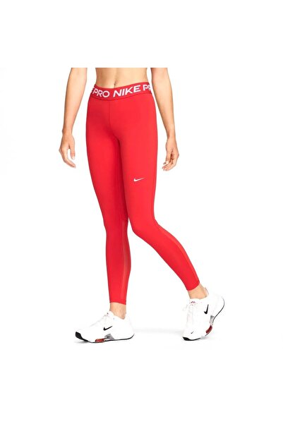 Nike Pro 365 Kadın Kırmızı Antrenman Tayt (CoolMove)