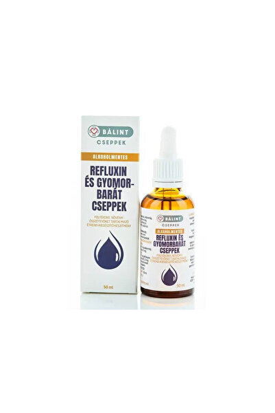 Bálint Cseppek Drops for gastroesophageal reflux and digestive disorders Bali...