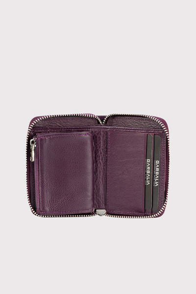 Garbalia Sydney Hakiki Deri Bozuk Para Gözlü Rfid Engelleyici Unisex Cüzdan