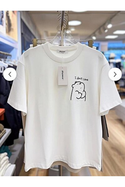 playwear تي شيرت بول كايلد - إيفر مرح بطبعة كاريكا آ دونت كير مطبوع بتصميم خاص