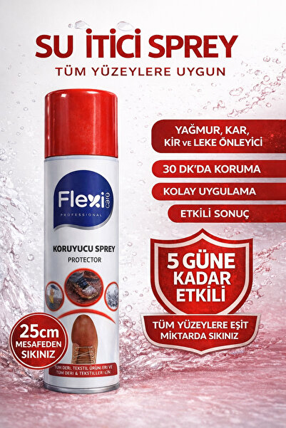 Flexi Su Itici Ve Su Geçirmezlik Spreyi (yağmur,su,kir Ve Lekelere Karşı Korur)