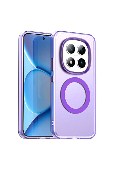 Techsuit Husa Xiaomi Redmi Note 15 Pro+ 5G CandyCare MagSafe, violet
