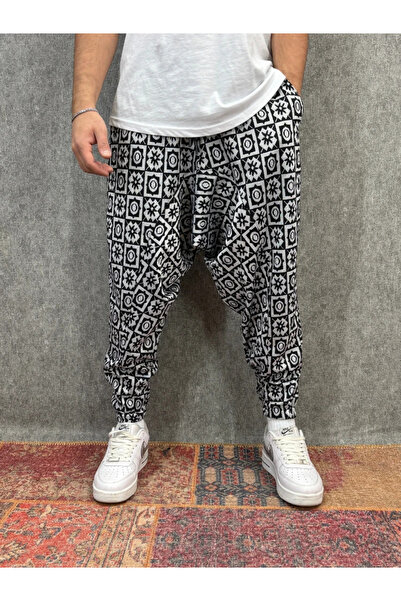 FıttingRoom Patterned Shalwar with Elastic Waist