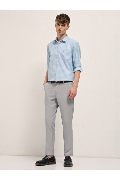 The Bear House By Styli Men's Checked Tailored Fit Formal Shirt