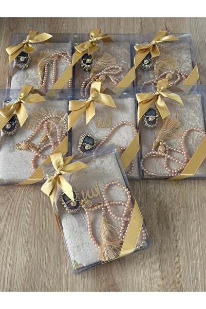 hira tasarım 10 Adet Yasin Kitabı İnci Tesbih Zikirmatik Mevlid Seti