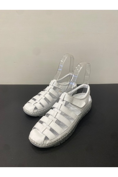 Özay Women's Genuine Leather Open Shoes