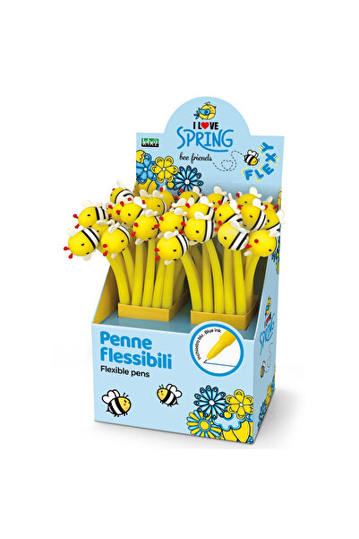 Lebez Pix flexibil Bee Friends, cu varf de 0.7 mm, 3 modele asortate , pret/1...
