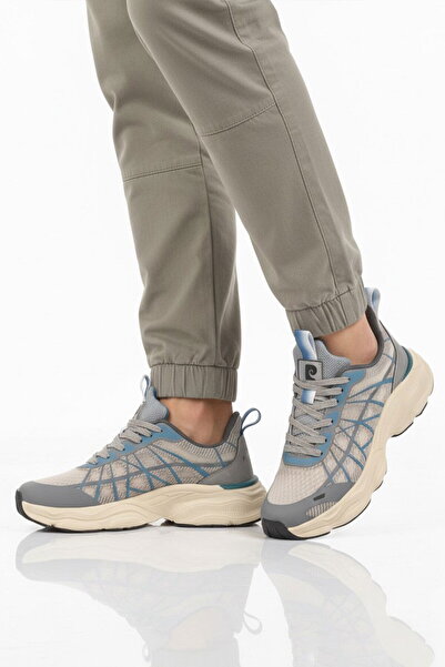 Pierre Cardin Smoked Memory Sole Lightweight Flexible Lace-Up Men's Sports Sh...