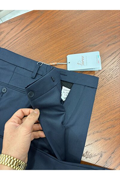 PAREZ İtalyan Stil Slim Fit Klasik Erkek Pantolon