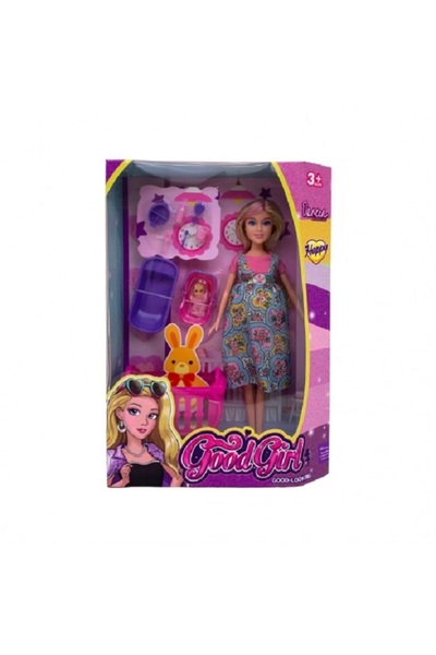 Be Venom™ Papusa 29 cm insarcinata, cu accesorii si bebe