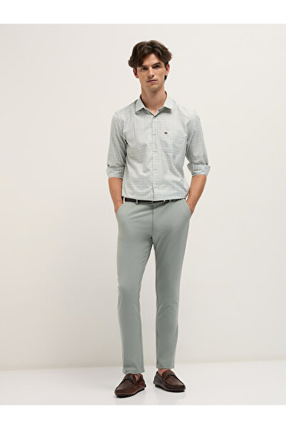 The Bear House By Styli Men's Checked Tailored Fit Formal Shirt