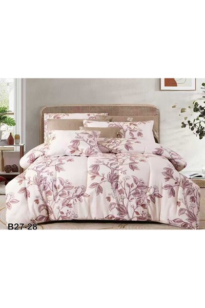 SFT Luxury summer double bed sheet set, 8 pieces, made of royal microfiber, s...