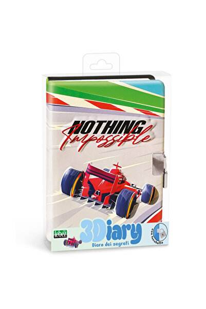 Lebez Jurnal 3D model baieti cu coperta in relief si lacat, 3 modele asortate...