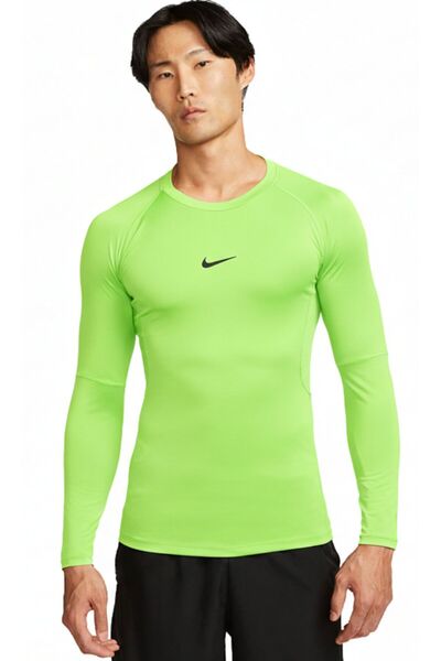 Nike تي شيرت رياضي برو / قميص داخلي بارك إنتيرير برو جيم بأكمام طويلة، تي شير...