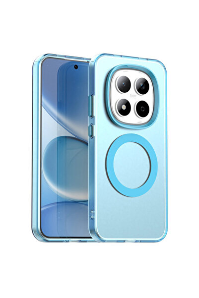 Techsuit Husa Xiaomi Redmi Note 15 Pro 5G CandyCarcasă MagSafe, albastră