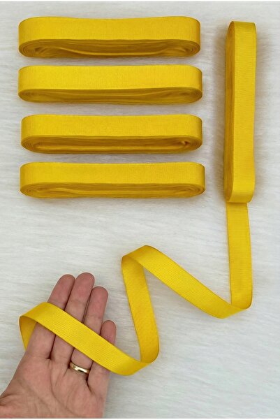 ZEYMERADE Chick Yellow Grosgrain Ribbon 2 cm 10 Mt, Bohça Dowry Wedding Birth...