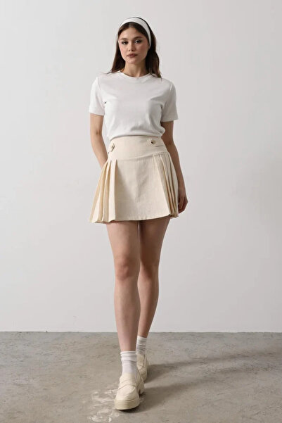 OEM Tendeza Pantalon Skirt - Ecru - L