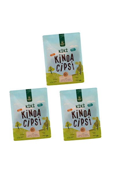Cey Natural Foods 3 X Kiki Deniz Tuzlu Kinoa Cipsi 30 Gr