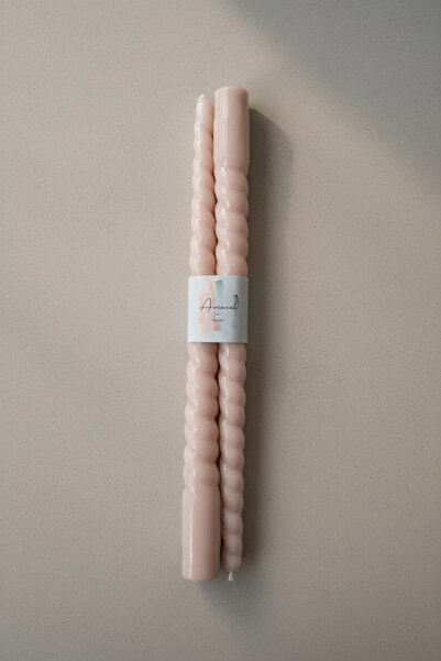 ARİENEL Şamdan Mumu | Sarmal | 2'li Set | Colors of the Parchment | Unique | ...