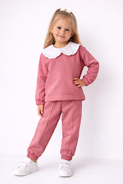 Nolis Girls' tracksuit with collar