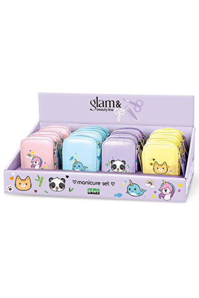 Lebez Set manichiura - Glam & Go, 4 modele asortate, pret/1 buc