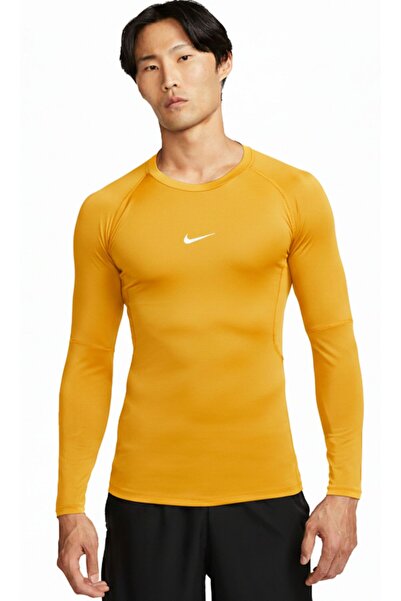 Nike تي شيرت رياضي برو / قميص داخلي بارك إنتيرير برو جيم بأكمام طويلة، تي شير...