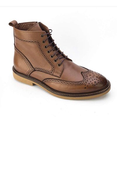 HAŞİM Genuine Leather Daily Men's Boots