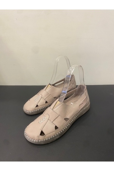 Özay Women's Genuine Leather Open Mother Shoes & Casual Shoes